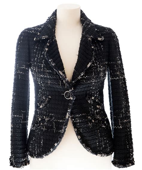 chanel boucle blazer|chanel style blazers for women.